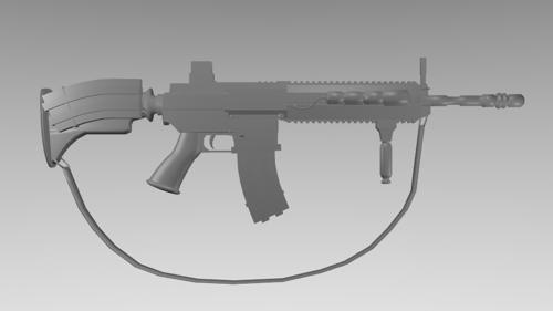 Assault rifle preview image